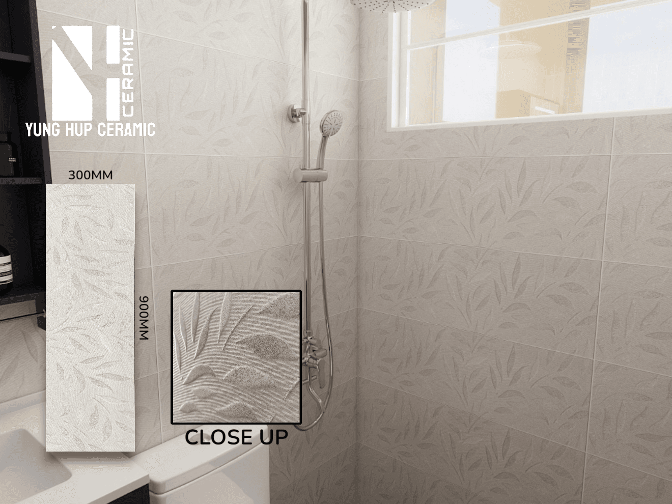 M53012 300X900MM tile design detail 2 - Jubin Berkualiti Teluk Intan