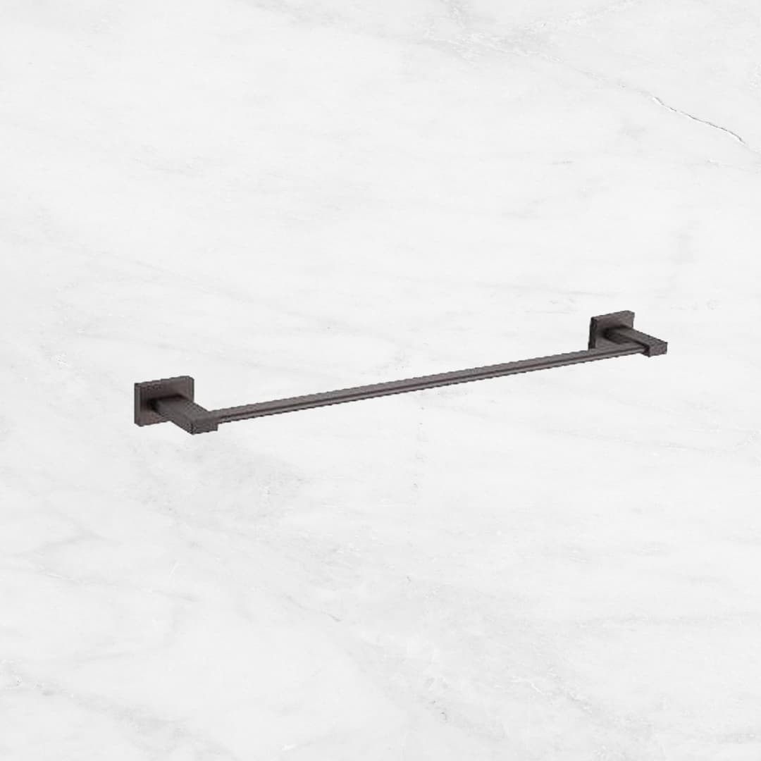 (Alu Series) Single Towel Bar Gun Metal - Premium Floor & Wall Tiles in Teluk Intan, Bidor, Perak