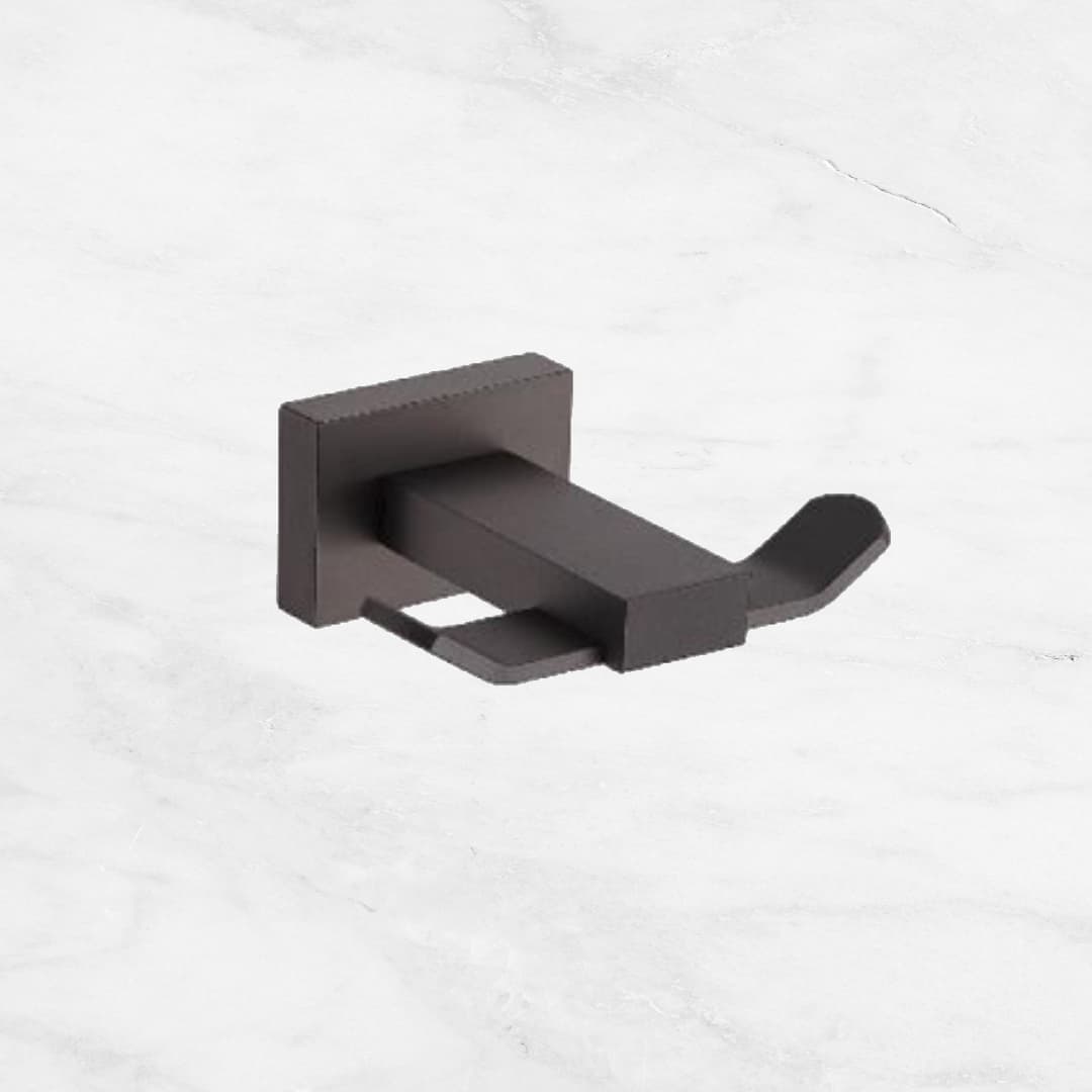 (Alu Series) Robe Hook Gun Metal - Premium Floor & Wall Tiles in Teluk Intan, Bidor, Perak