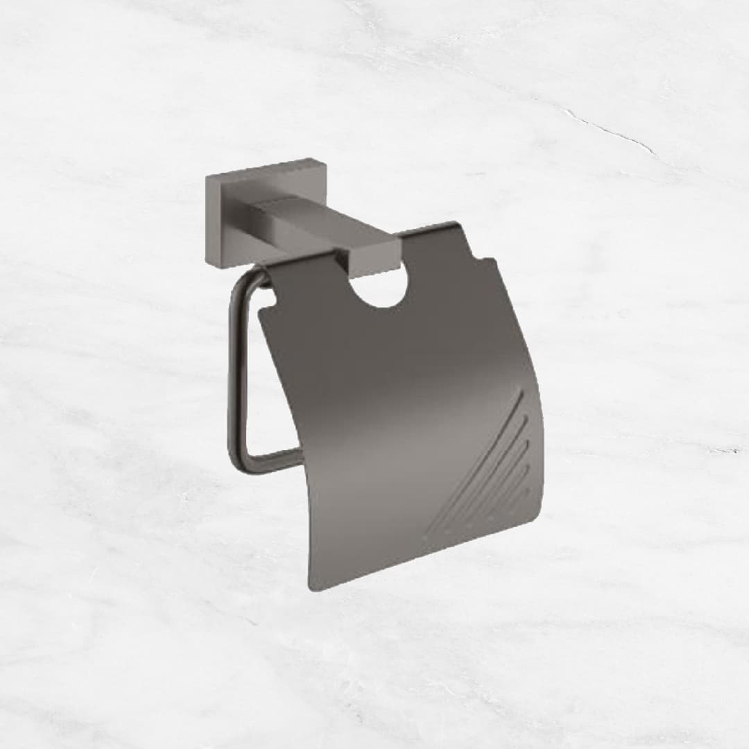 (Alu Series) Toilet Paper Holder Gun Metal - Premium Floor & Wall Tiles in Teluk Intan, Bidor, Perak