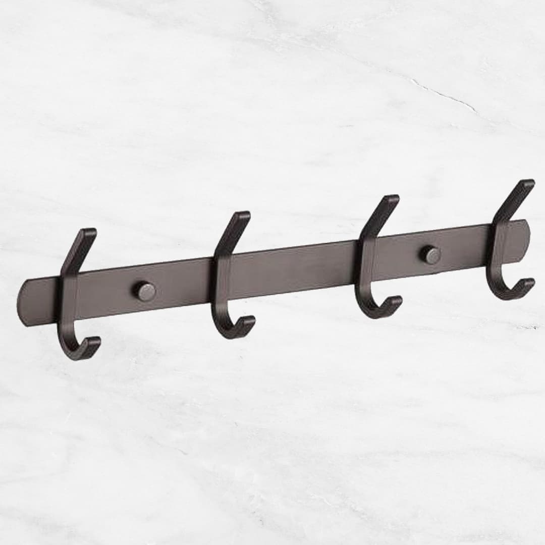 (Alu Series) Robe Hook Gun Metal - Premium Floor & Wall Tiles in Teluk Intan, Bidor, Perak